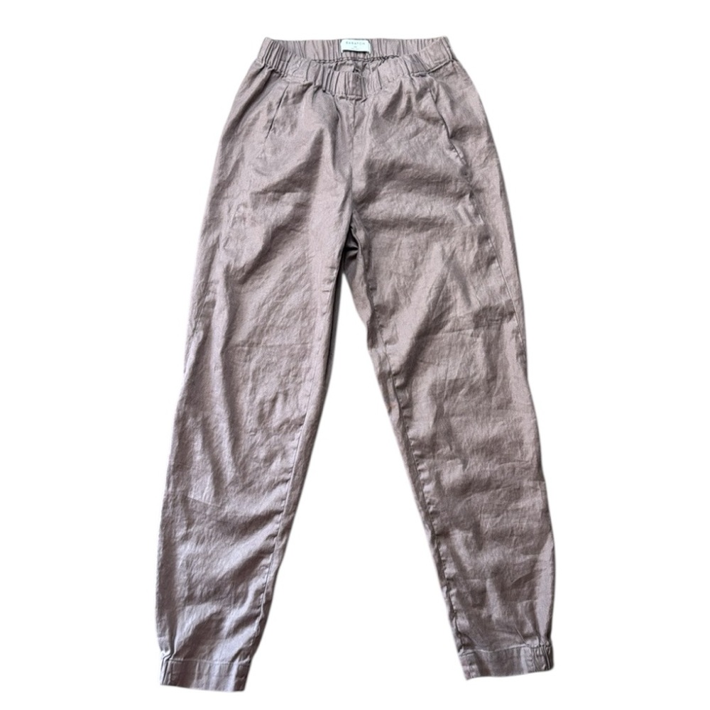 Babaton Dexter Linen Blend‎ Soft Tapered Fit Jogger - Picture 2 of 11